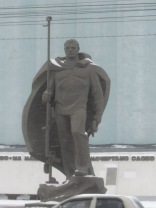 The "This Is My Stop" statue